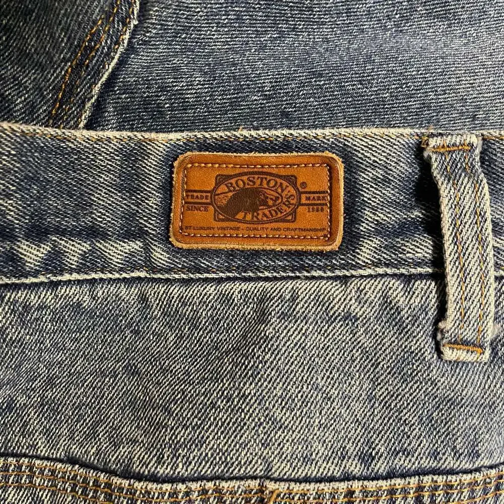 Boston Traders Vintage Lined Jeans Mens 34x30 Blue Denim Workwear